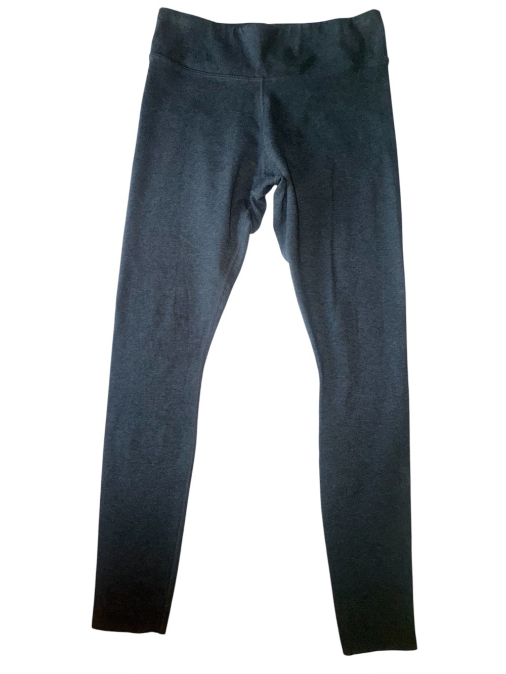 PACT NWOT Organic Cotton Leggings Small Heather Gray Full Length High Rise - Picture 8 of 8
